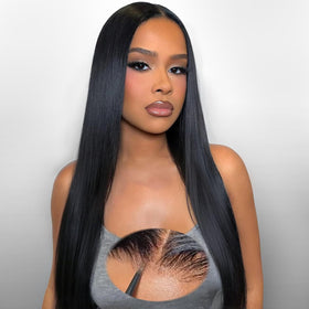 PISRY Wear and Go glueless wig 6x4 lace front for fast, secure daily styling.