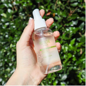 Pistache Skincare Natural and Ethical formula with no GMOs and sulfates.