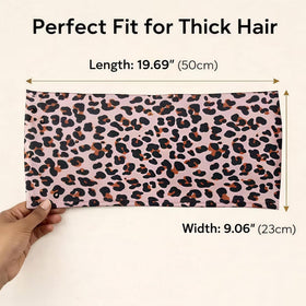PIUOWAR Pineapple Hair Wrap reduces friction against pillows, helping minimize frizz.