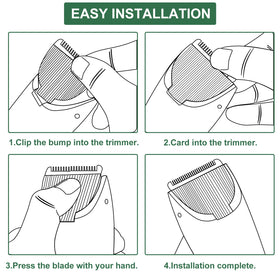 Piwerod long-lasting blades with 2-3 month replacement cadence.
