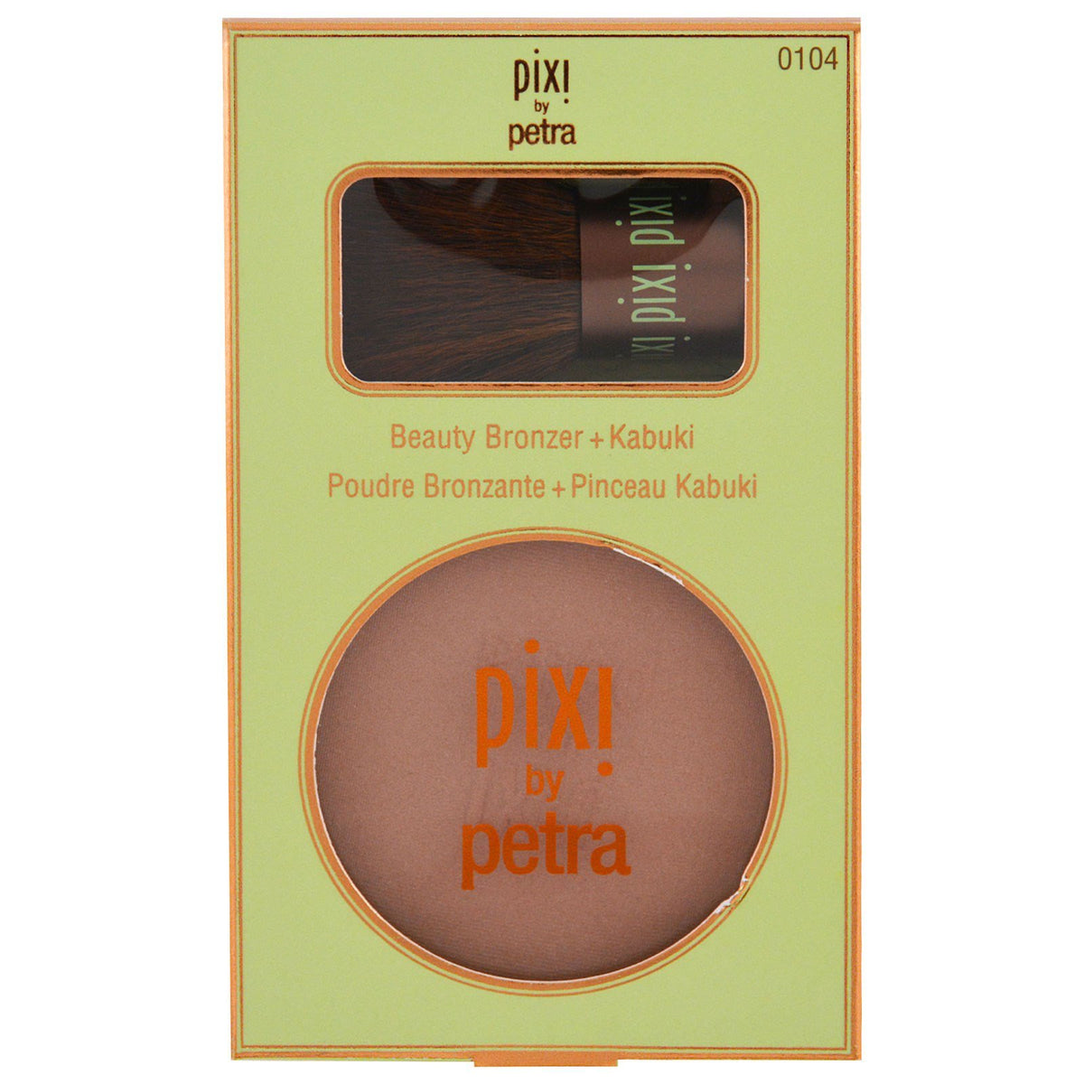 Pixi Beauty Bronzer swatch on skin demonstrates sun-kissed luminosity.