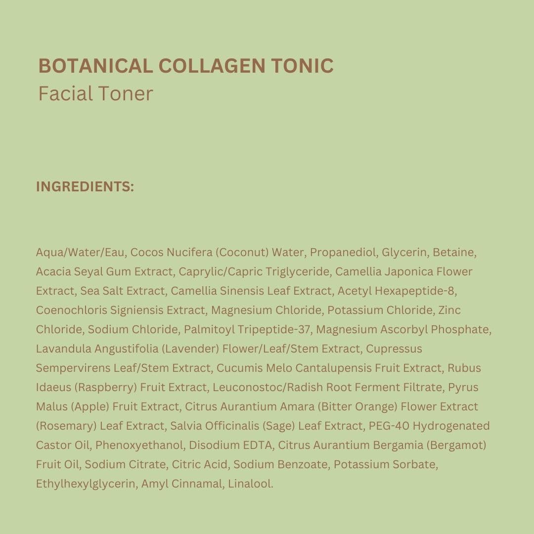 Pixi Botanical Collagen Tonic in a skincare routine with serum.
