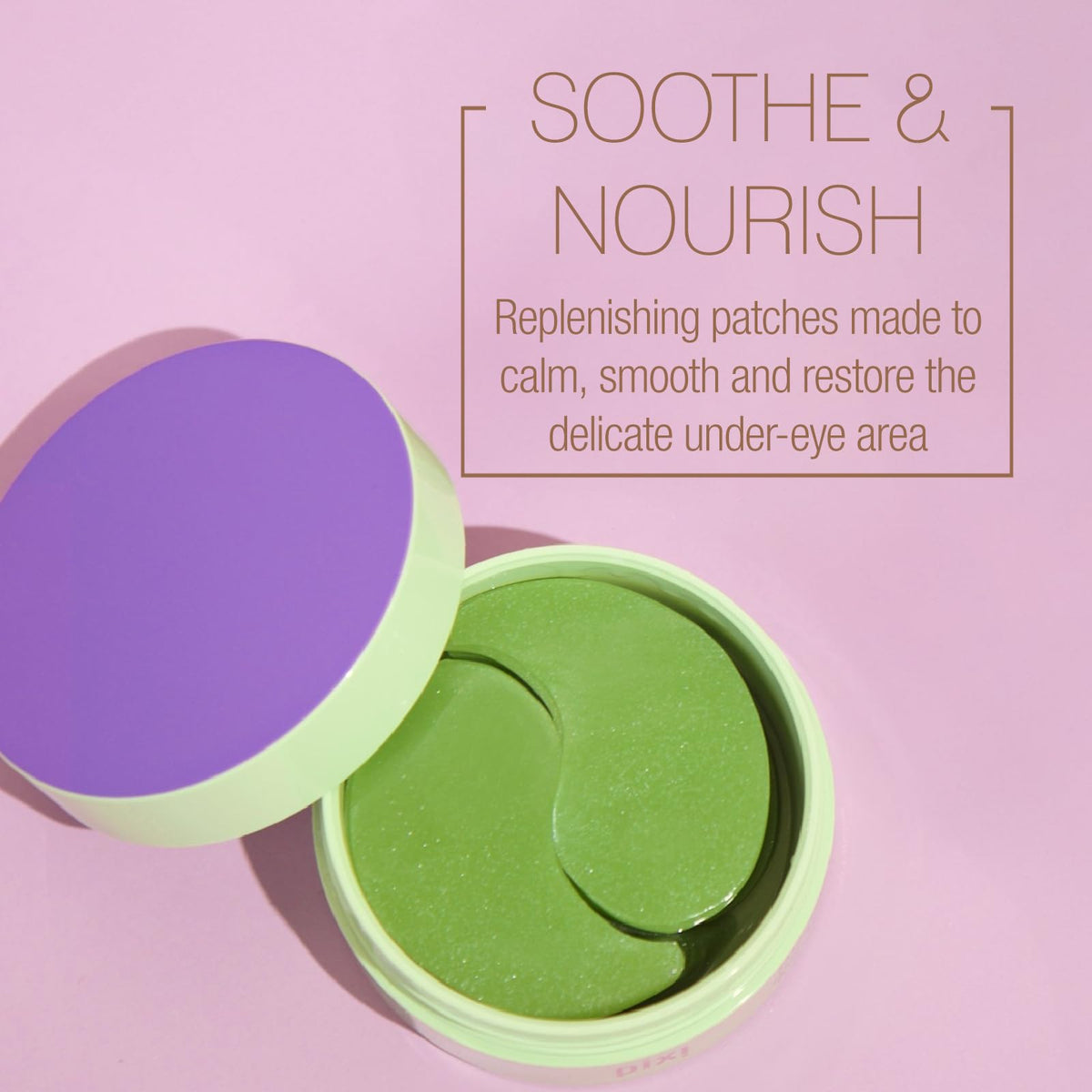 Pixi Dream-yEYE hydrogel patches close-up showing gel texture