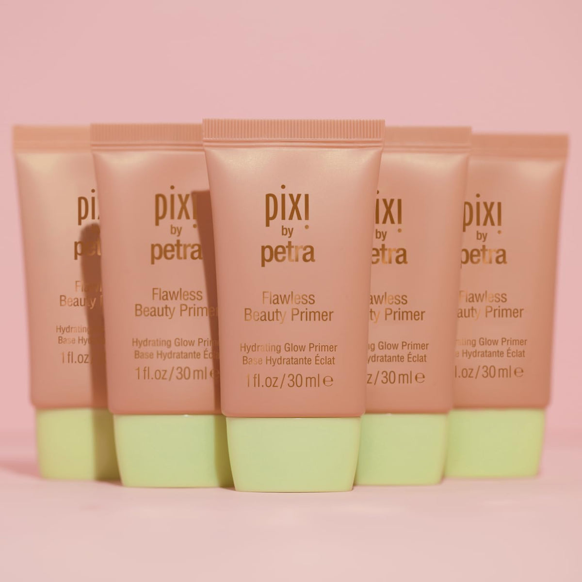 Pixi Flawless Beauty Primer close-up texture to show smooth makeup base