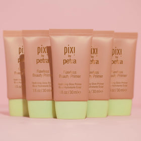 Pixi Flawless Beauty Primer close-up texture to show smooth makeup base