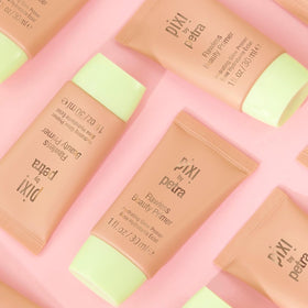 Pixi Flawless Beauty Primer coin-sized application ensures an even base