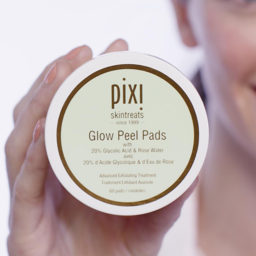 Pixi Glow Peel Pads hands application suggests full routine on hands.