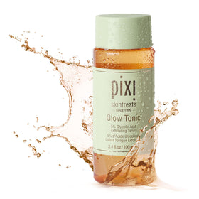 Pixi Glow Tonic evening routine scene after cleansing.