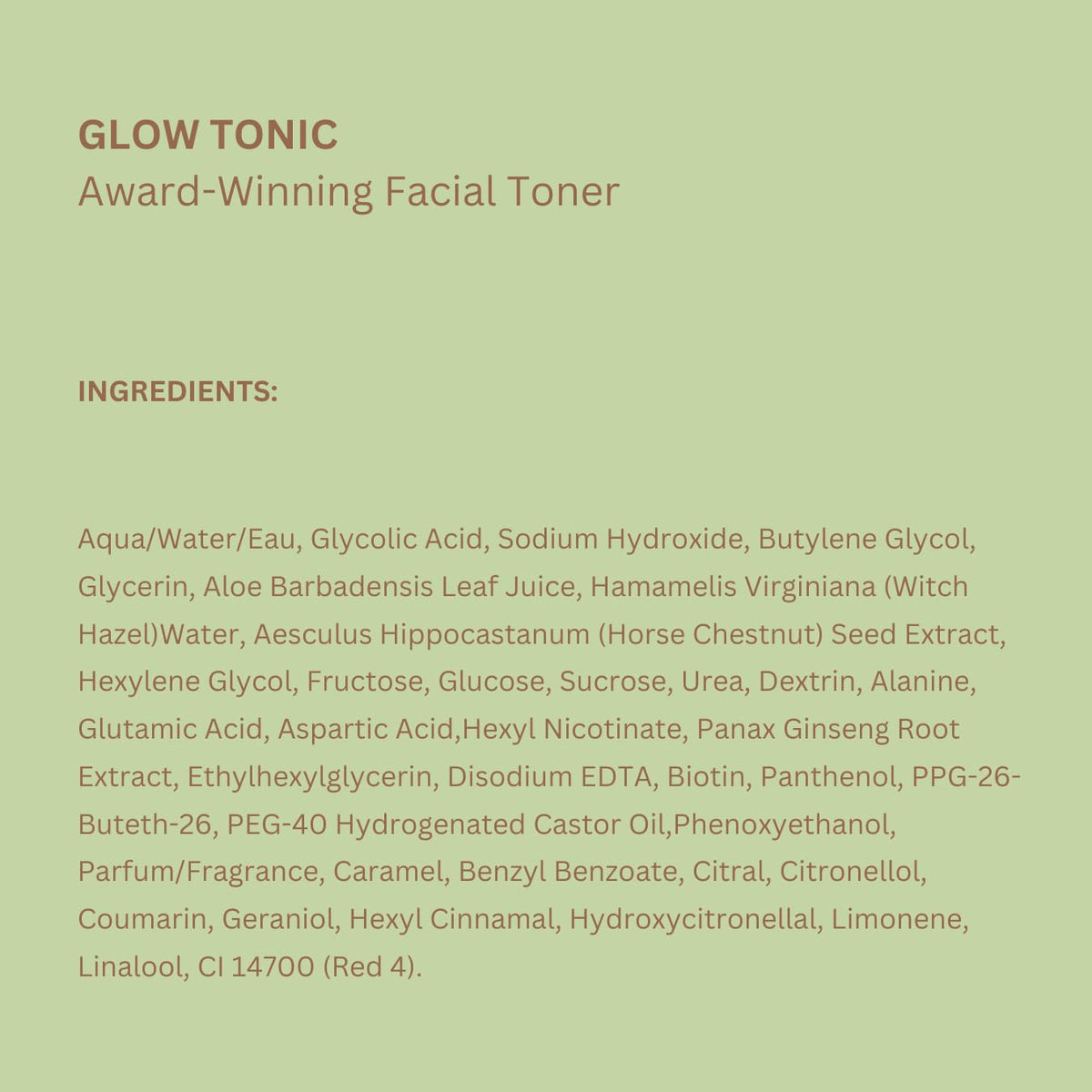 Pixi Glow Tonic bottle with splash suggests refreshing routine.