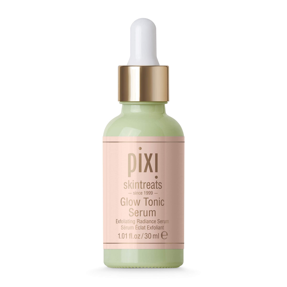 Pixi Glow Tonic Serum bottle showing lightweight hydration for a radiant complexion