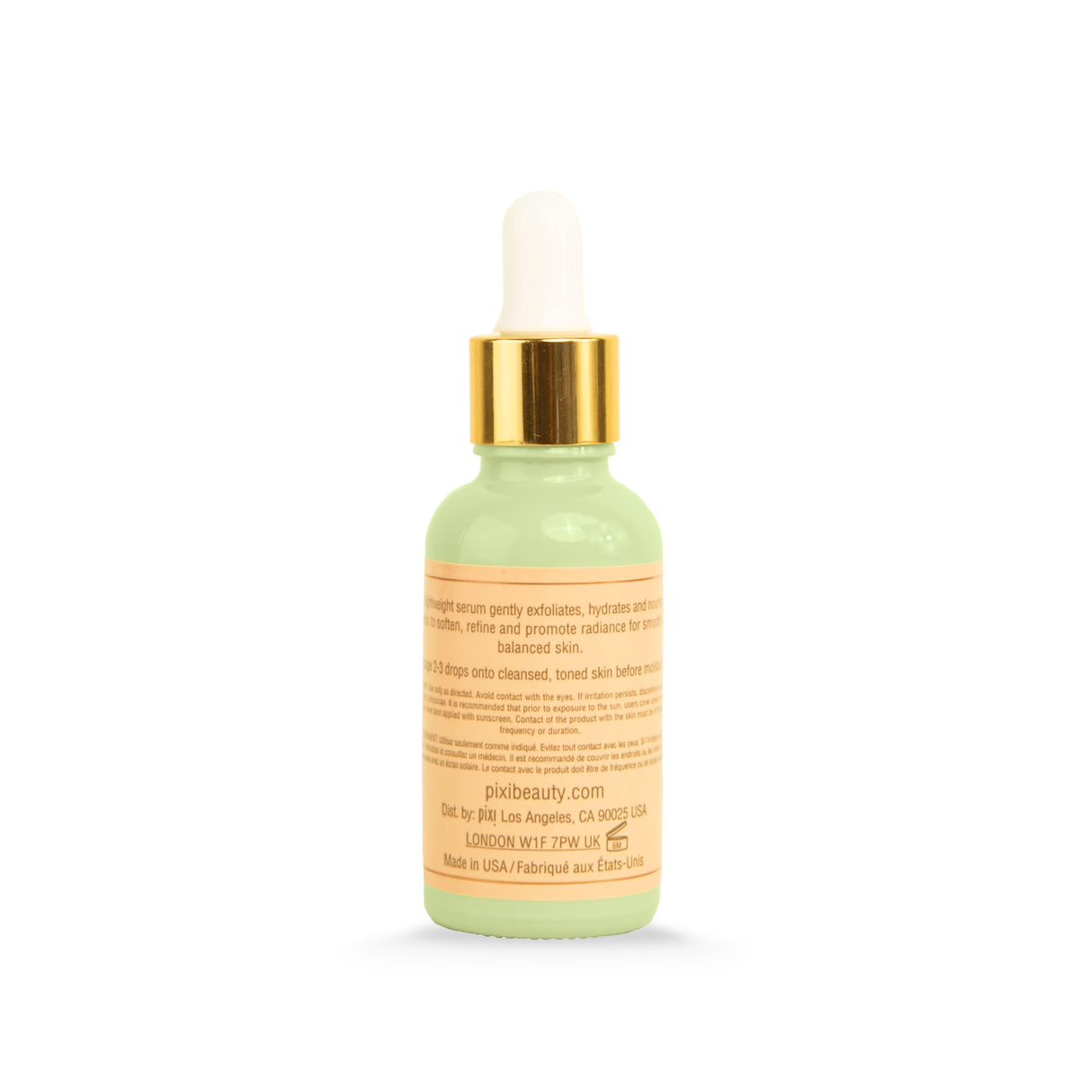 Pixi Glow Tonic Serum ginseng close-up hints energizing balance