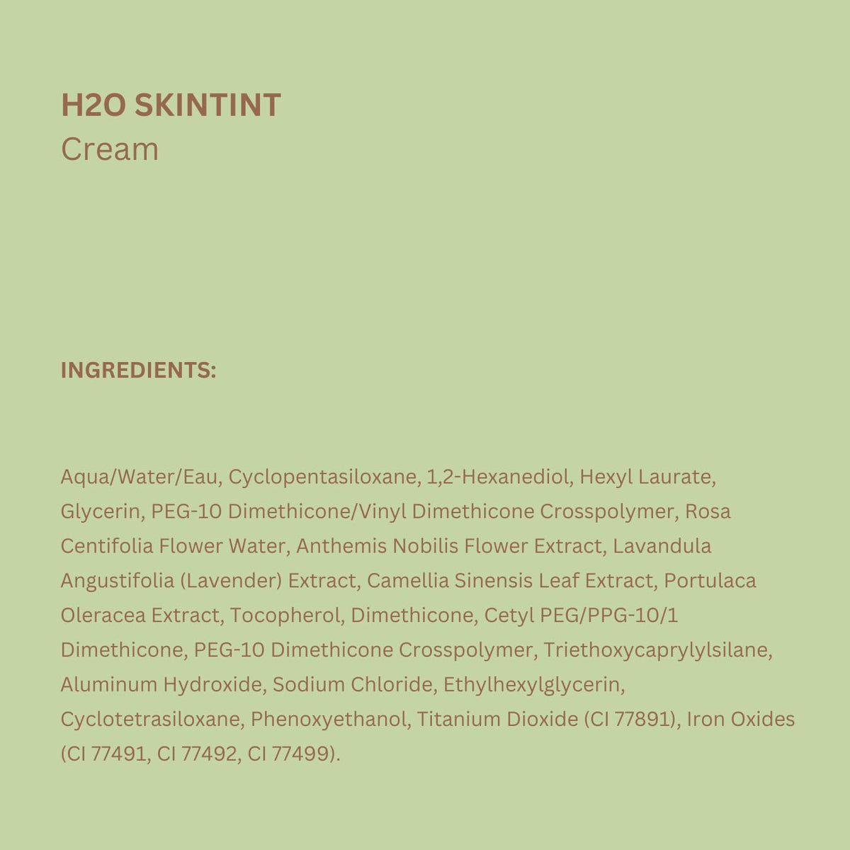 Pixi H2O SkinTint morning routine for lightweight hydration and glow.