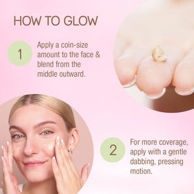Pixi H2O SkinTint gel texture delivers oil-free hydration.