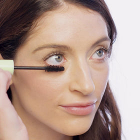 Pixi Large Lash Mascara on-eye natural-look emphasizes length without clumping