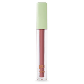 Pixi LipLift Max bottle showing minty gloss and rose tint for a premium look.