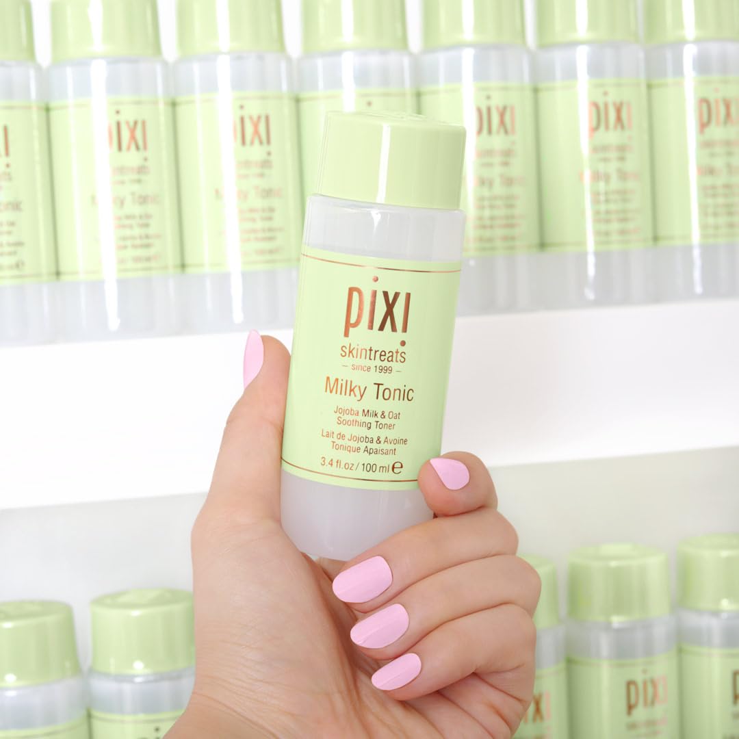 Pixi Milky Tonic shelf view ideal for daily calming skincare routine.