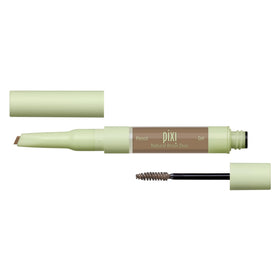 Pixi Natural Brow Duo pencil tip creates hair-like strokes for natural definition.