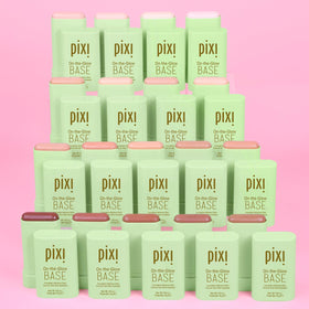 Pixi On-the-Glow Base fruit oils smooth and condition skin.