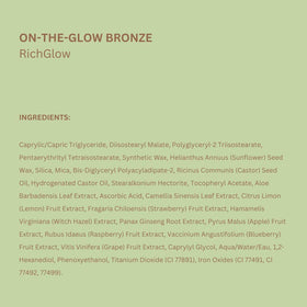 Compact, travel-friendly Pixi On-the-Glow Bronze Stick.