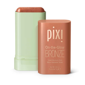 Pixi On-the-Glow Bronze Stick twist-up mechanism for quick cheek and lip tint.