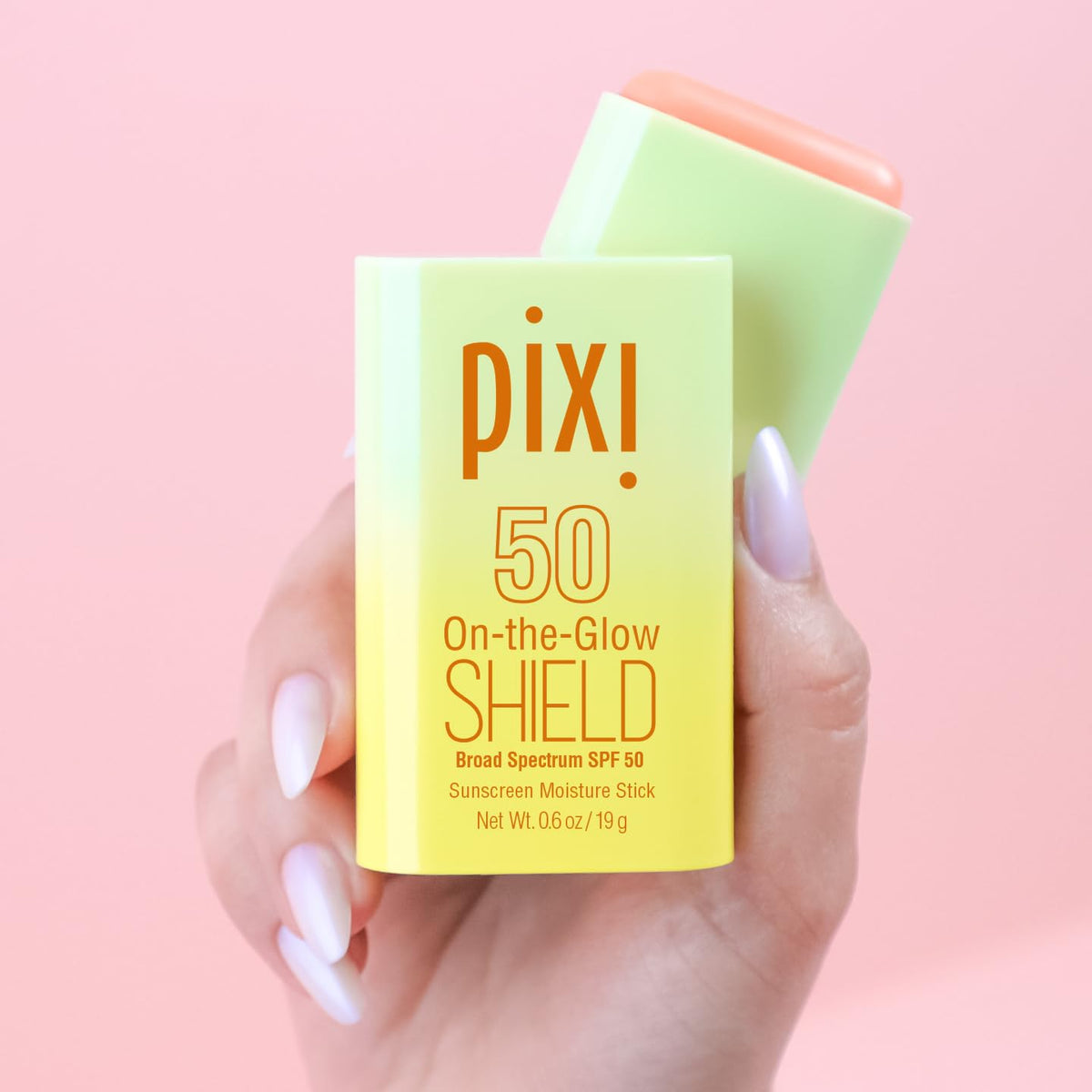 Pixi On-the-Glow Shield SPF 50 2-pack hyaluronic-acid hydration boost