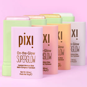 Pixi On-the-Glow with ginseng balances skin appearance.