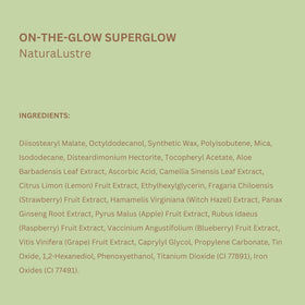 Pixi On-the-Glow NaturaLustre packaging is travel-friendly.