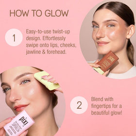Pixi On-the-Glow Travel Case image shows compact on-the-go kit.