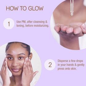 Visible smoothness of pores after using Pixi Overnight Retinol Oil.