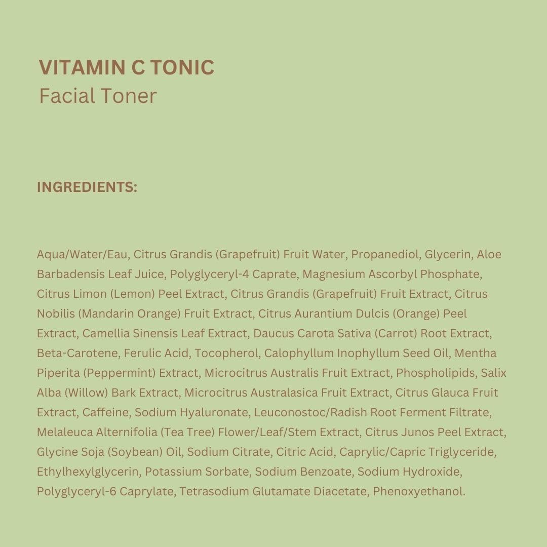 Pixi Vitamin-C Tonic travel-size bottle for on-the-go skincare.