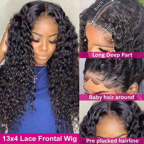 Pizazz 13x4 HD lace-front with soft Swiss lace blends with skin tone.