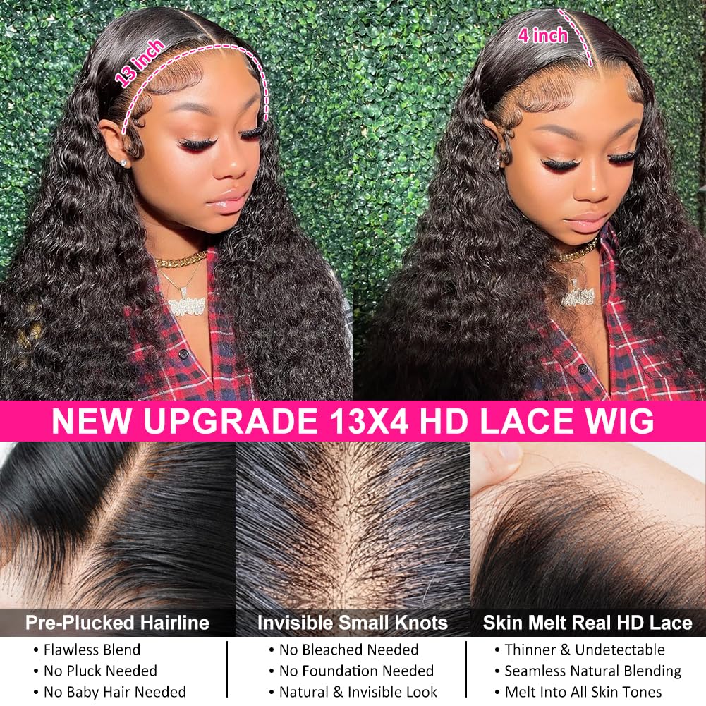 Pizazz glueless lace front wig secured by four combs for daily wear