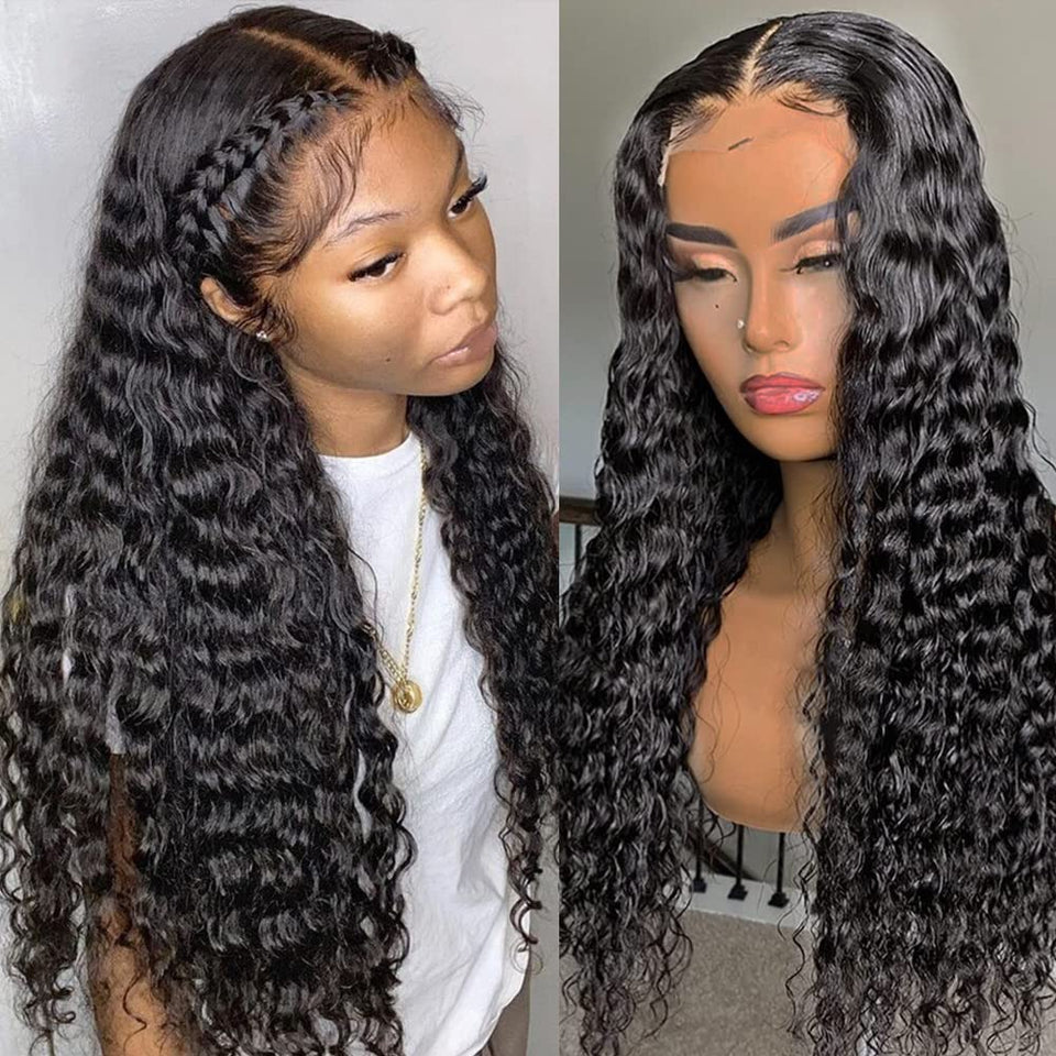 Pizazz HD transparent lace front wig for a seamless natural hairline
