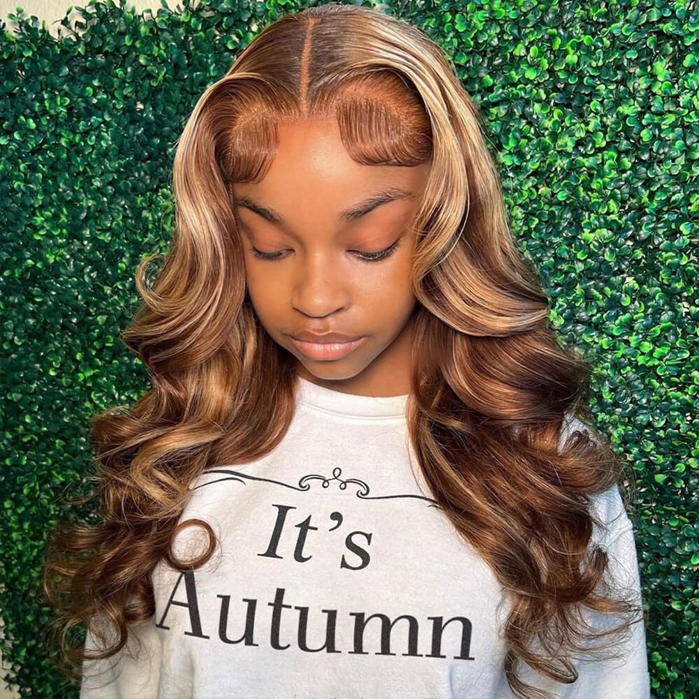 Pizazz Honey Blonde Lace Front Wig with glueless 180-density for natural, daily wear
