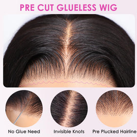 Pizazz pre-bleached knots hairline reduces customization time