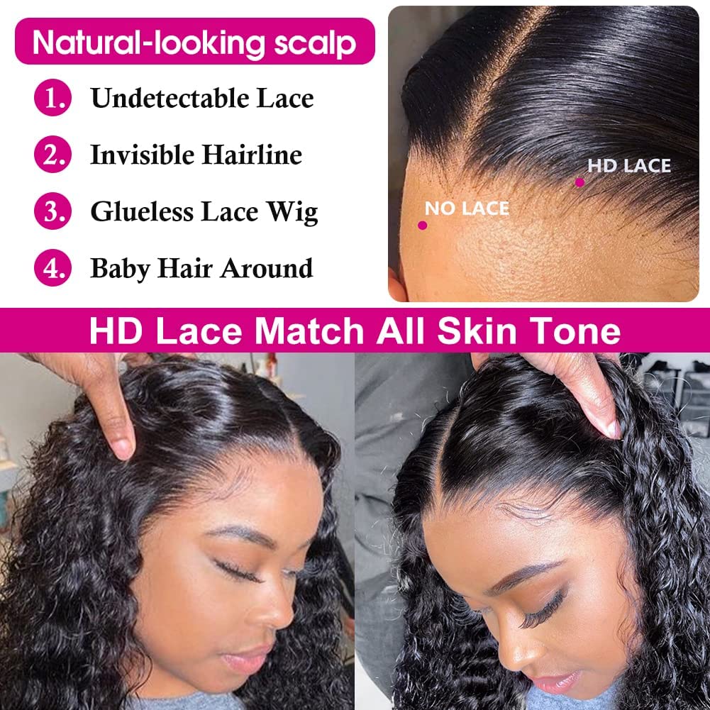 Pizazz pre-plucked knots provide a realistic hairline for easy styling.