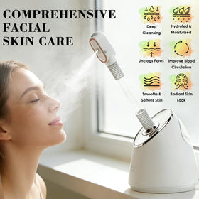 Pjordo deep cleansing pores feature helps remove dirt and impurities after steaming.