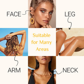 Pjordo self tanning drops texture close-up showing lightweight formula.