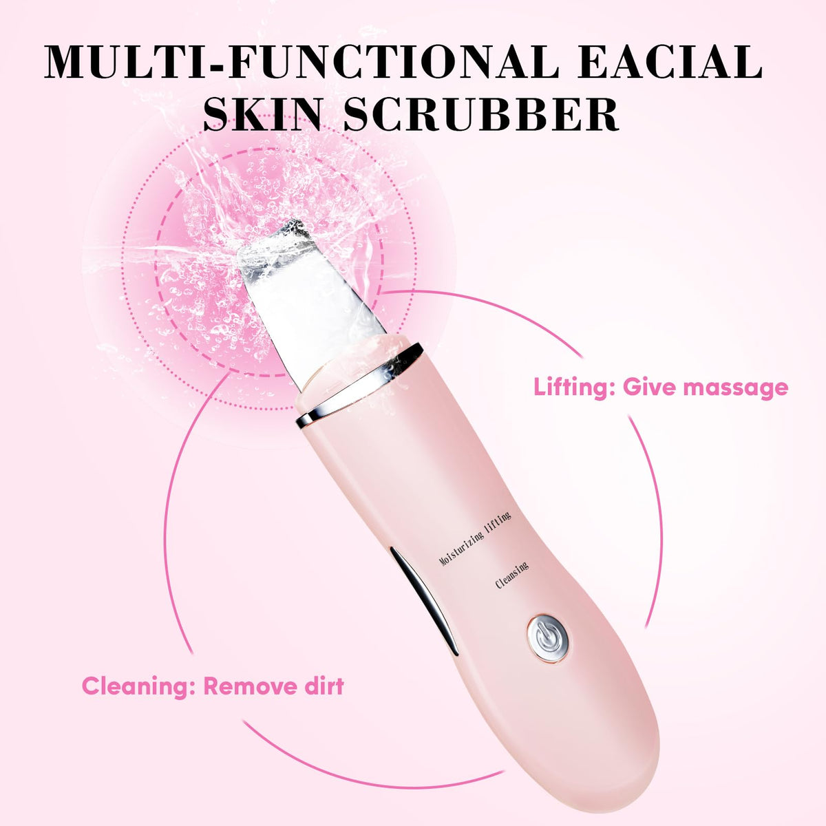 Pjordo skin spatula 3 modes removing blackheads and impurities