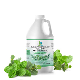 Plainly Earth antimicrobial hand soap foamy lather cleans gently for all skin types