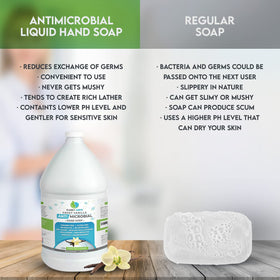 Plainly Earth sulfate- and paraben-free hand soap packaging supports sensitive skin.