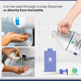 Plainly Earth unscented hand soap ideal for sensitive environments