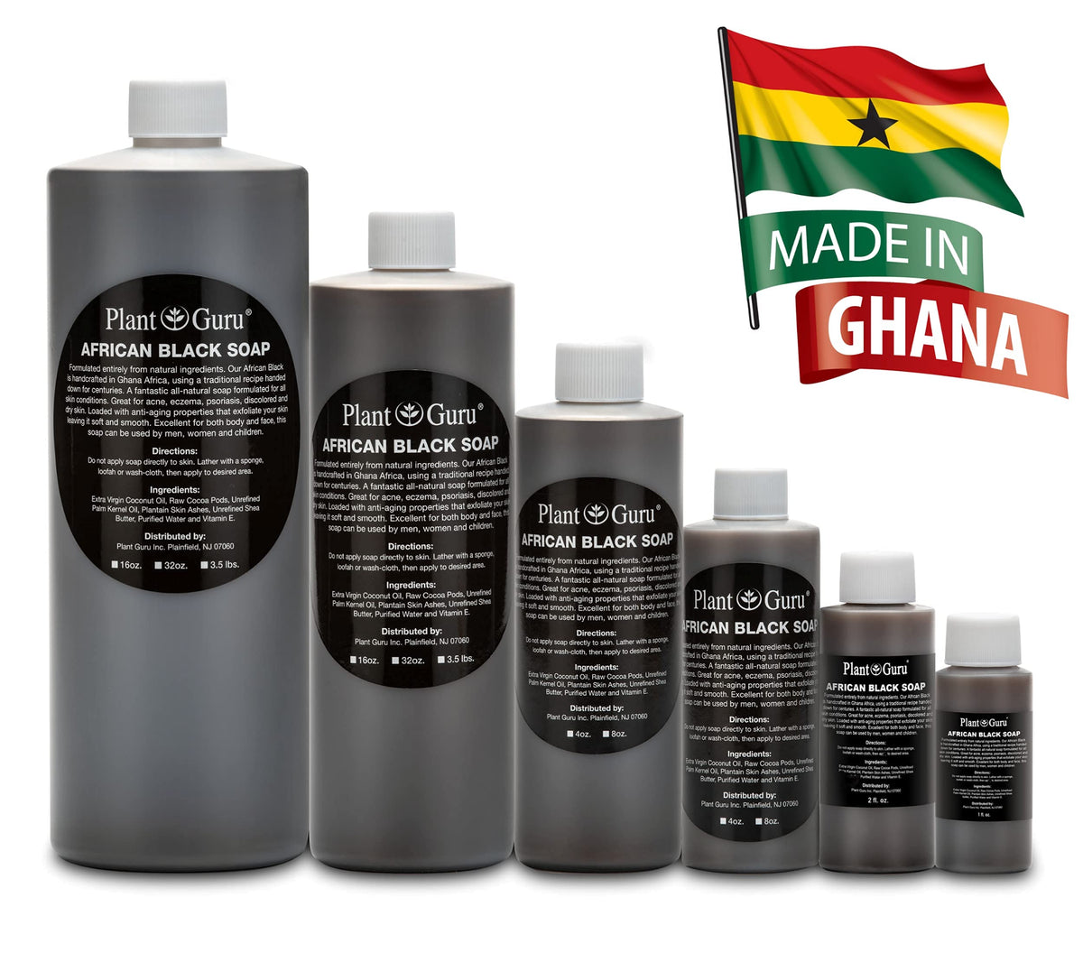 Plant Guru African Black Soap Liquid lather bowl reveals rich texture for cleansing rituals