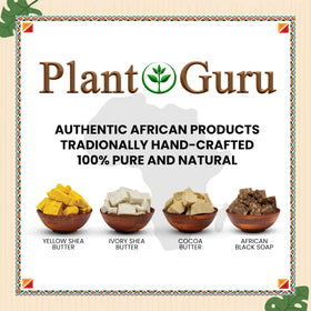 Plant Guru African Black Soap Paste suited for body wash.