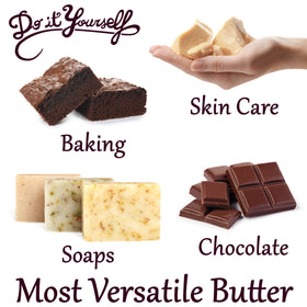 Plant Guru aroma-rich cocoa butter enhances baking and desserts