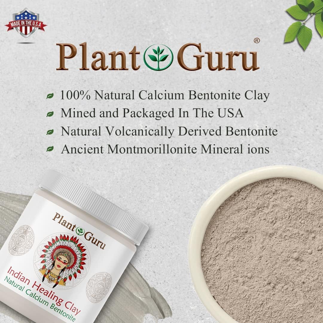Spa-like detox bath setup with Plant Guru clay for a relaxing self-care moment.