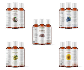 Plant Guru Fractionated Coconut carrier oil 2 oz fast-absorbing moisturiser for skin.