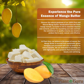 Plant Guru Mango Butter setup for soap making demonstrates versatile base.