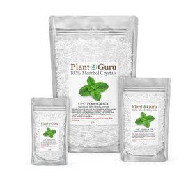 Culinary-inspired fragrance ideas using Plant Guru Menthol Crystals in blends