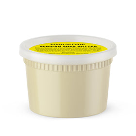 Plant Guru Raw African Shea Butter 16 oz jar for versatile skin and hair hydration.